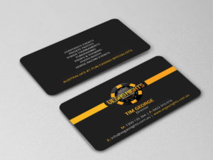 Business Card Design by Creations Box 2015 for Vegas Nights | Design: #21480901