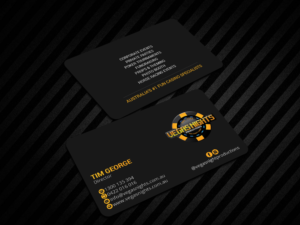 Business Card Design by Creations Box 2015 for Vegas Nights | Design: #21480911