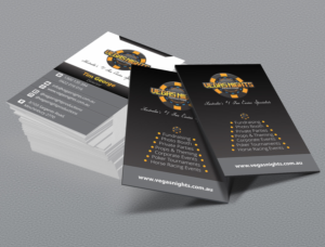 Visitenkarten-Design von Petter Goms für Vegas Nights | Design: #21478514