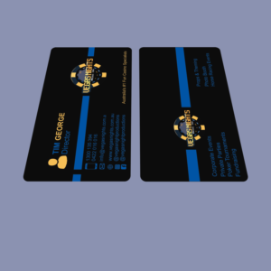 Business Card Design by Kipkemoi for Vegas Nights | Design: #21489999