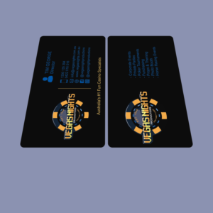Business Card Design by Kipkemoi for Vegas Nights | Design: #21490011