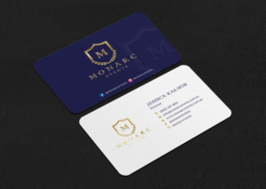 Diseño de Tarjeta de Presentación por INDIAN_Ashok para Monarc Events Pty Ltd | Diseño: #21503477