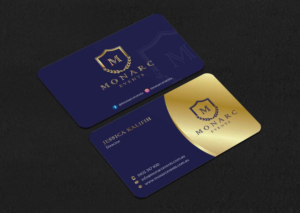 Diseño de Tarjeta de Presentación por INDIAN_Ashok para Monarc Events Pty Ltd | Diseño: #21503479