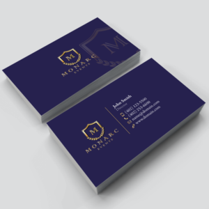 Business Card Design by adiazudin for Monarc Events Pty Ltd | Design #21478575