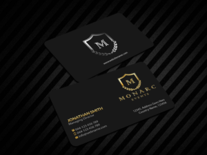 Business Card Design by Creations Box 2015 for Monarc Events Pty Ltd | Design: #21483411