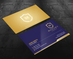 Business Card Design by chandrayaan.creative for Monarc Events Pty Ltd | Design: #21483679