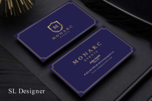 Diseño de Tarjeta de Presentación por SL Designer para Monarc Events Pty Ltd | Diseño: #21483991