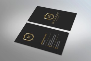 Visitenkarten-Design von MDesign für Monarc Events Pty Ltd | Design: #21525903