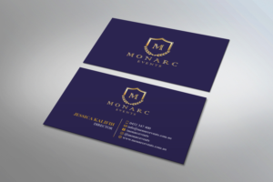 Business Card Design by MDesign for Monarc Events Pty Ltd | Design: #21494209