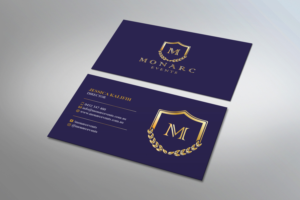 Business Card Design by MDesign for Monarc Events Pty Ltd | Design: #21494214