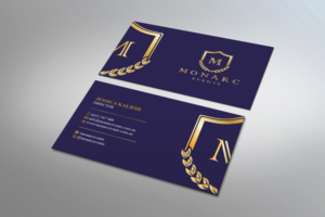 Business Card Design by MDesign for Monarc Events Pty Ltd | Design: #21494218