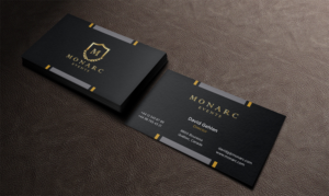 Diseño de Tarjeta de Presentación por haru_ichiban para Monarc Events Pty Ltd | Diseño: #21486277