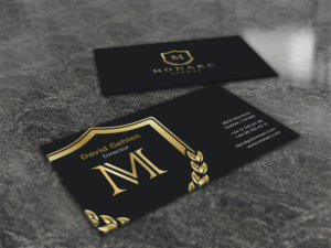 Business Card Design by haru_ichiban for Monarc Events Pty Ltd | Design: #21486294
