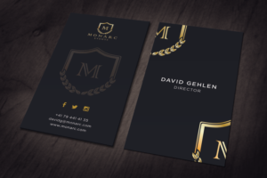 Business Card Design by haru_ichiban for Monarc Events Pty Ltd | Design: #21487691