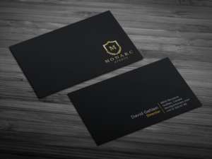 Business Card Design by haru_ichiban for Monarc Events Pty Ltd | Design: #21487692