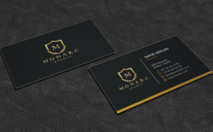 Business Card Design by haru_ichiban for Monarc Events Pty Ltd | Design: #21487706