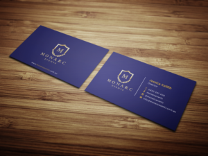 Business Card Design by haru_ichiban for Monarc Events Pty Ltd | Design: #21497428