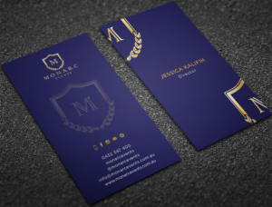 Business Card Design by haru_ichiban for Monarc Events Pty Ltd | Design: #21497473