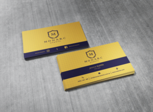 Diseño de Tarjeta de Presentación por s-graphics para Monarc Events Pty Ltd | Diseño: #21510911