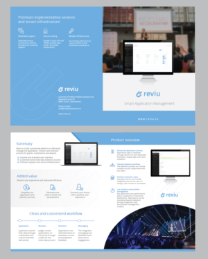 Brochure for software platform | Flyer Design by Achiver