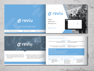 Brochure for software platform | Diseño de Flyer por alex989
