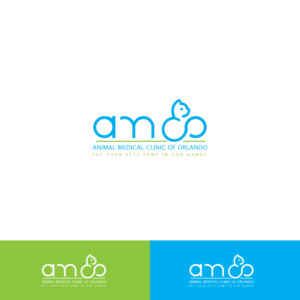 Animal Medical Clinic of Orlando/Put your pets paws in our hands. | Logo Design by Maxo-Biz