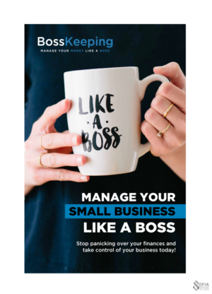Bosskeeping Sales Graphic Ebook | Graphic Design by SofiaDesignStudio