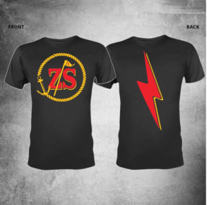 SS Ziggy Stardust t-shirt for BBQ weekend on a cool houseboat | Diseño de Camiseta por 75-R-P-Z