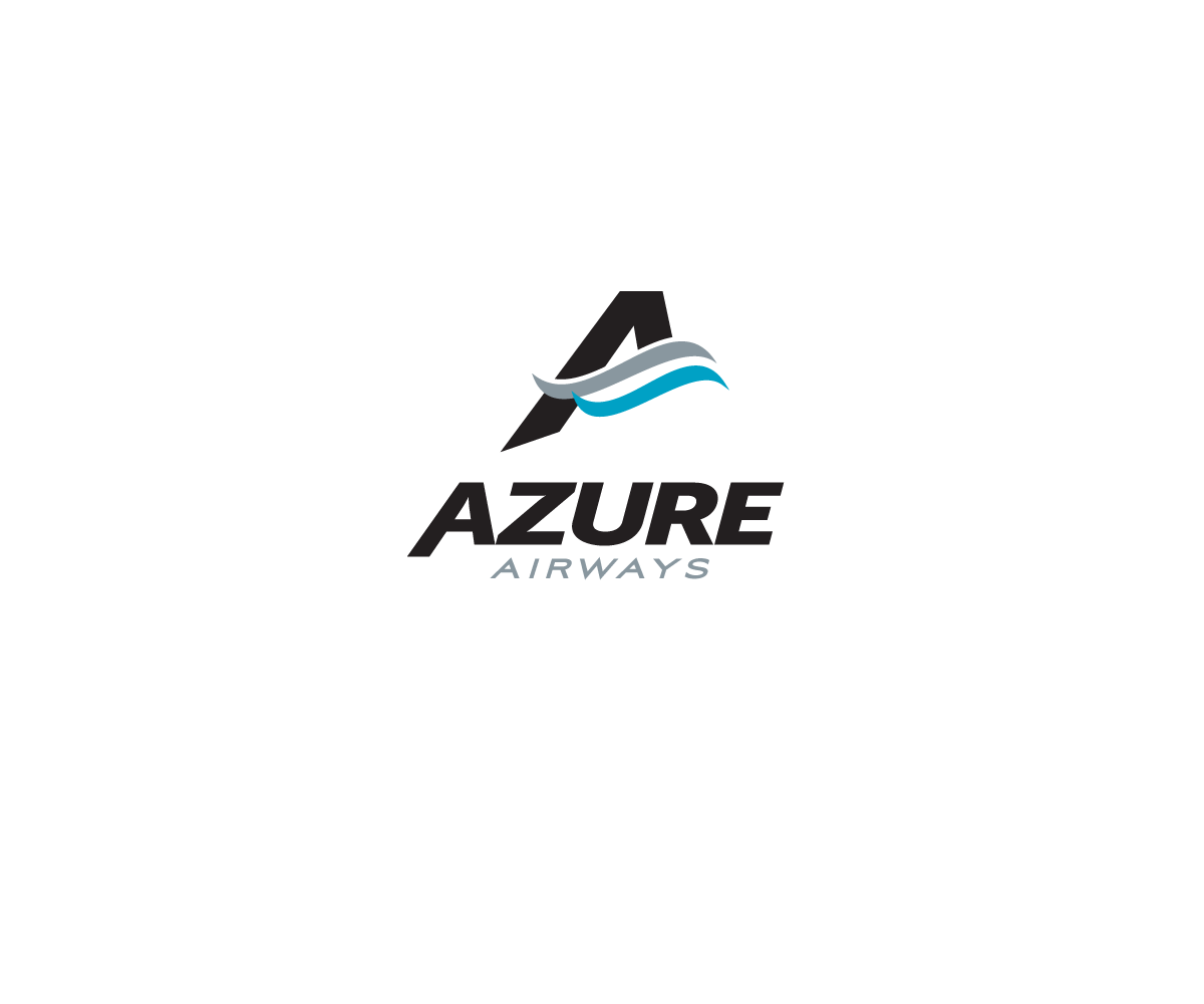 Logo Design by Buck Tornado for Azure Airways LLC | Design #21480714
