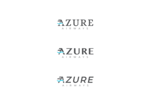 Azure Airways  | Logo Design by Matt Bradshaw