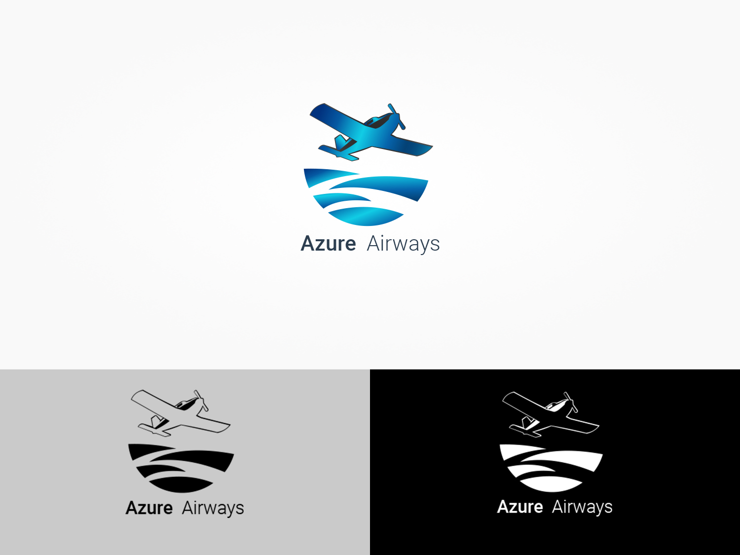 Logo Design by Sehriban for Azure Airways LLC | Design #21479967