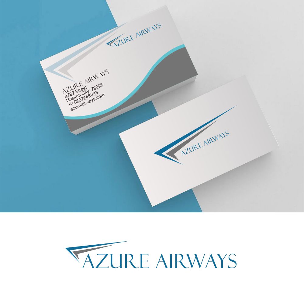 Logo Design by andi_fikri for Azure Airways LLC | Design #21493845