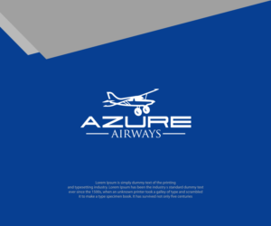 Logo Design by RedLine 3 for Azure Airways LLC | Design: #21480044