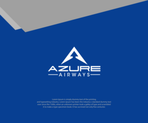 Logo Design by RedLine 3 for Azure Airways LLC | Design: #21480045