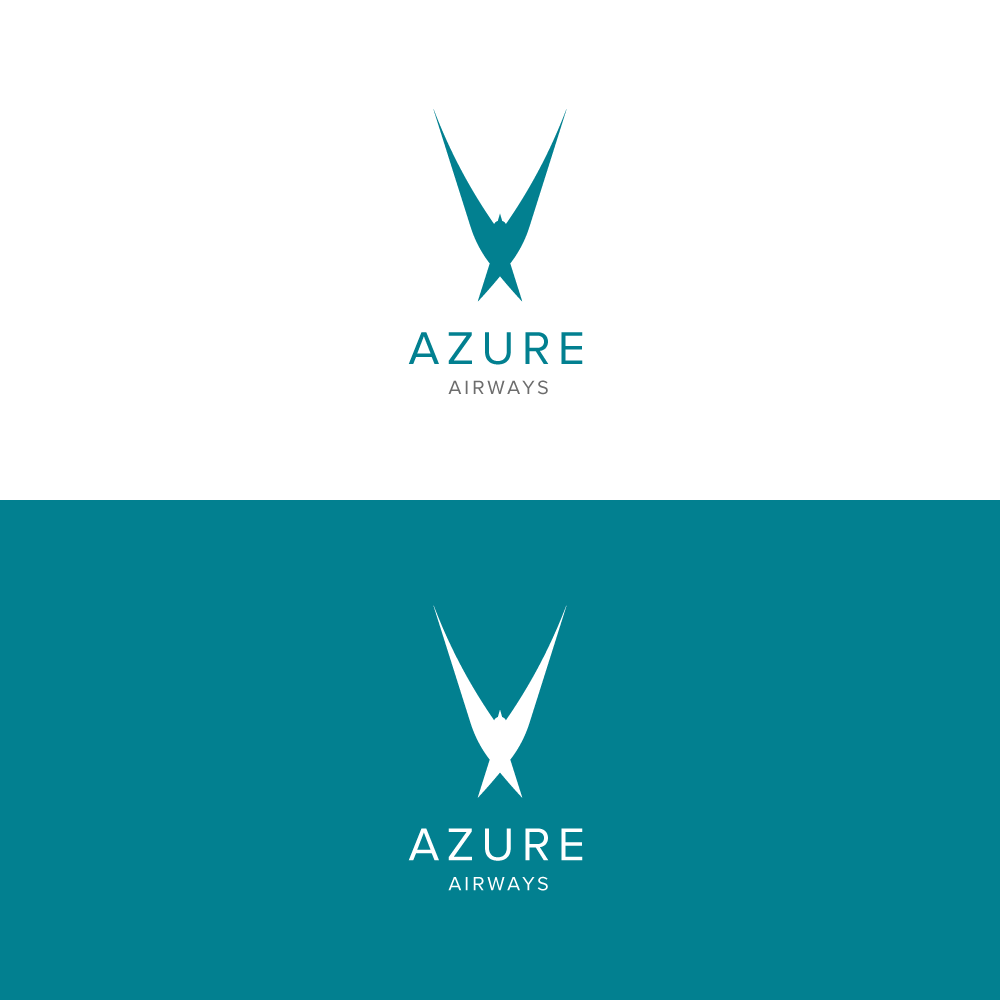 Logo Design by Sumit 21 for Azure Airways LLC | Design #21483197