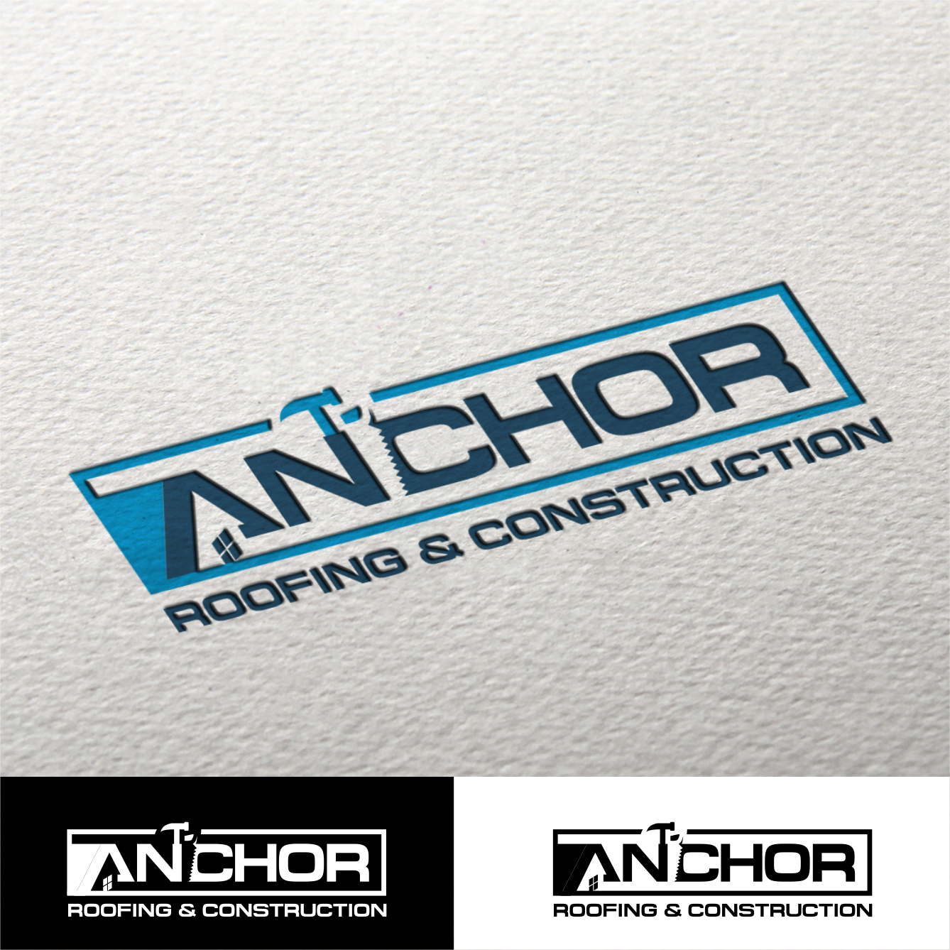 Logo Design by Arham Hidayat for Anchor Roofing&Construction | Design #21495015