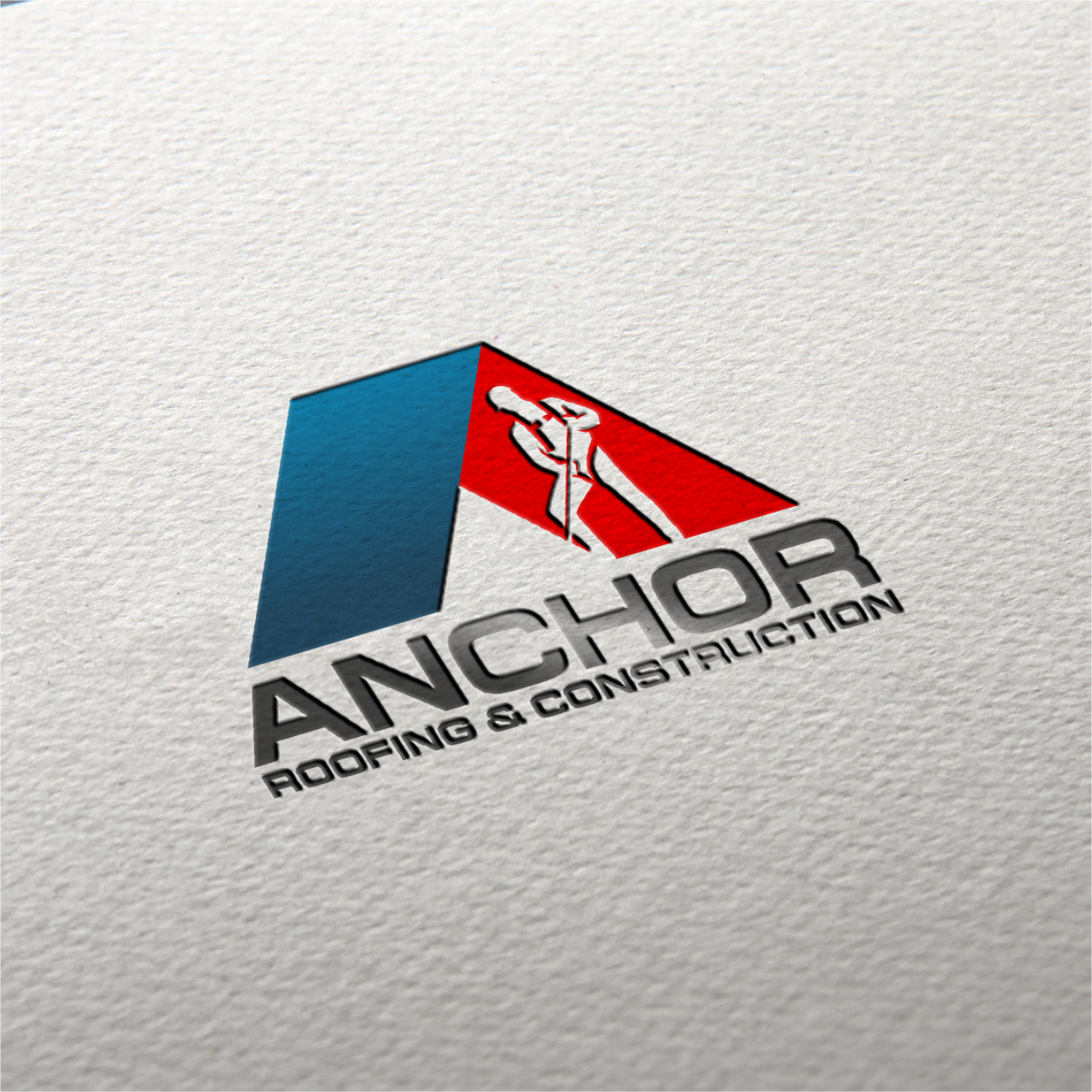 Logo-Design von Arham Hidayat für Anchor Roofing&Construction | Design #21495016