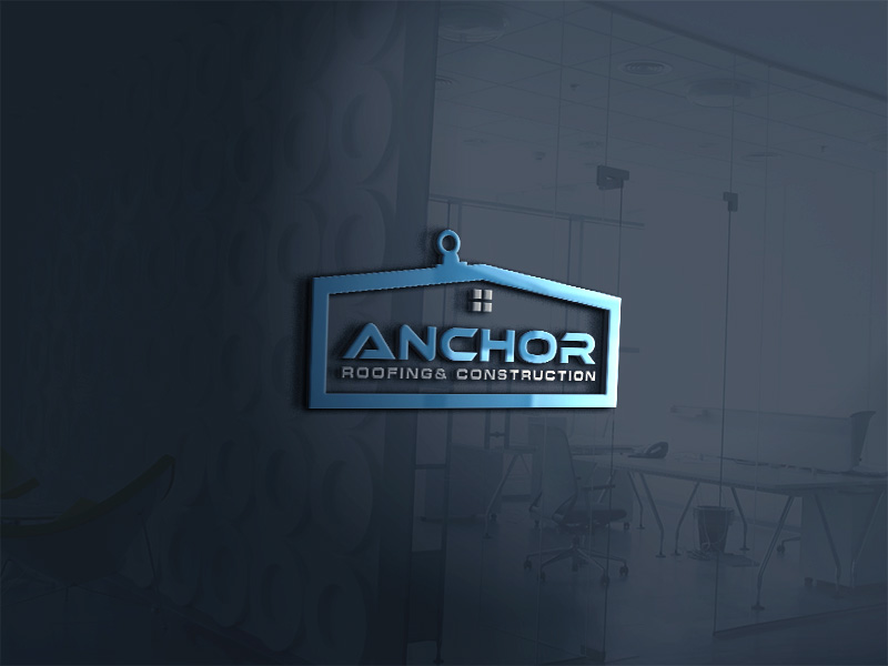 Logo Design by Hatha for Anchor Roofing&Construction | Design #21483942