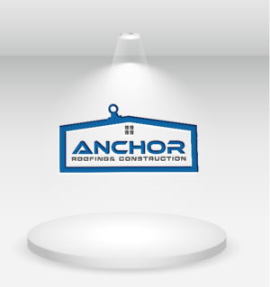 Logo Design by Hatha for Anchor Roofing&Construction | Design: #21483943