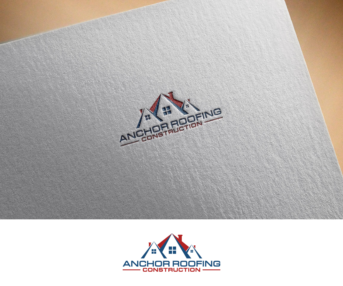 Logo-Design von fauzan harun für Anchor Roofing&Construction | Design #21490071