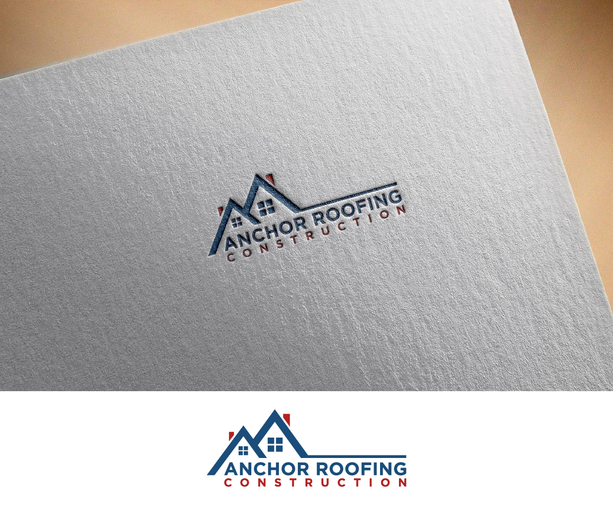 Logo Design by fauzan harun for Anchor Roofing&Construction | Design #21490072