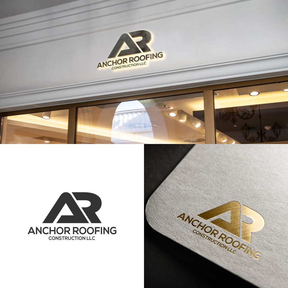 Logo Design by adie soesanto for Anchor Roofing&Construction | Design #21597054