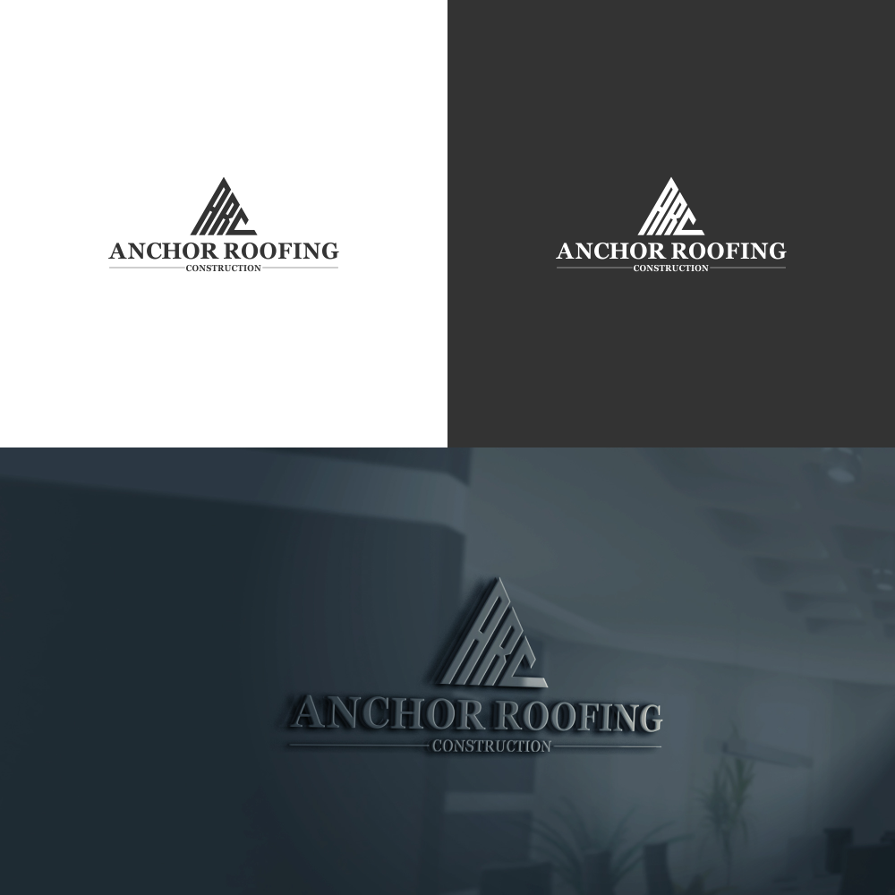 Logo-Design von adie soesanto für Anchor Roofing&Construction | Design #21637442