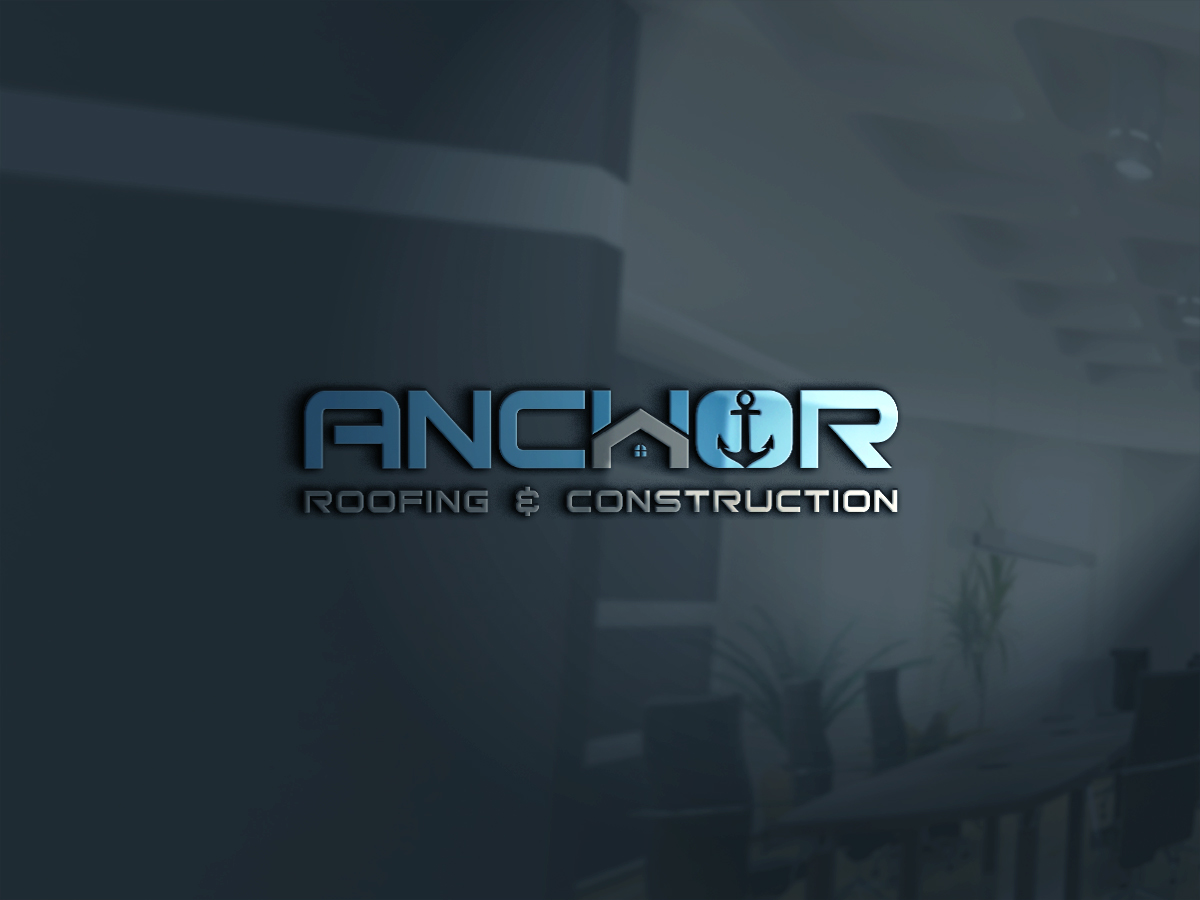 Logo Design by Graphic_studio20 for Anchor Roofing&Construction | Design #21485950