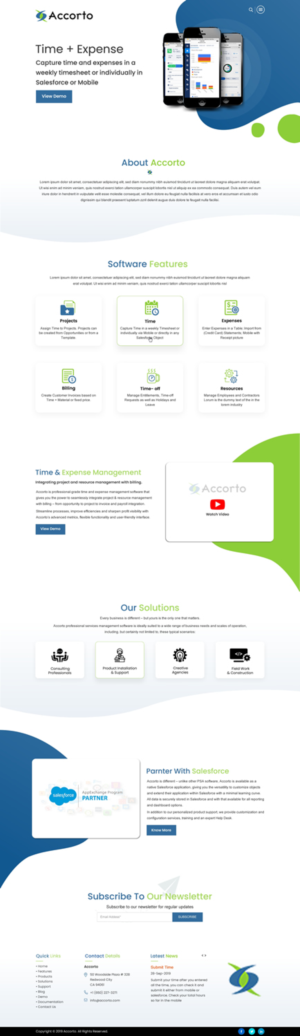 Web-Design von harmi_199 für Accorto | Design: #21521221