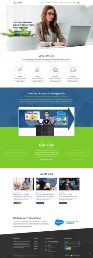 Web Design by pb for Accorto | Design: #21485641