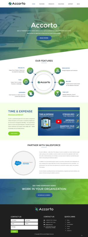 Web Design by pb for Accorto | Design: #21485642