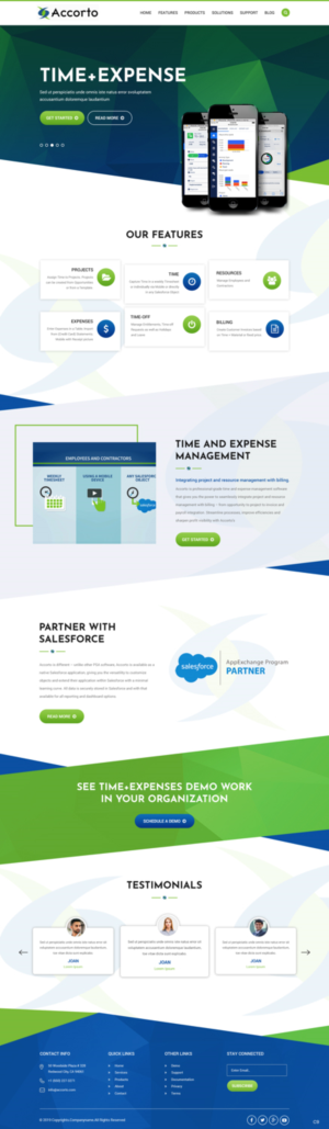 Web Design by pb for Accorto | Design: #21485644
