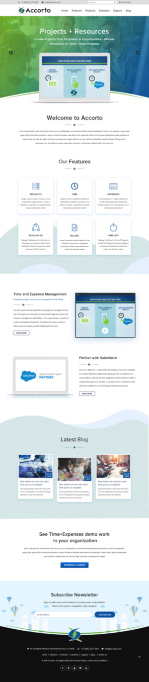 Web Design by pb for Accorto | Design: #21485645