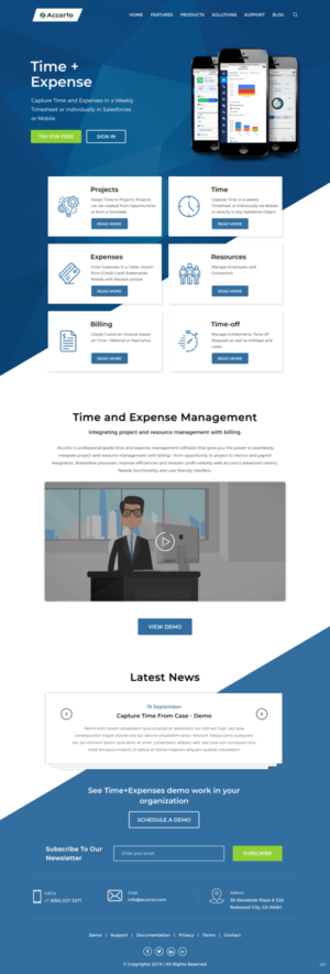 Web Design by pb for Accorto | Design: #21485651